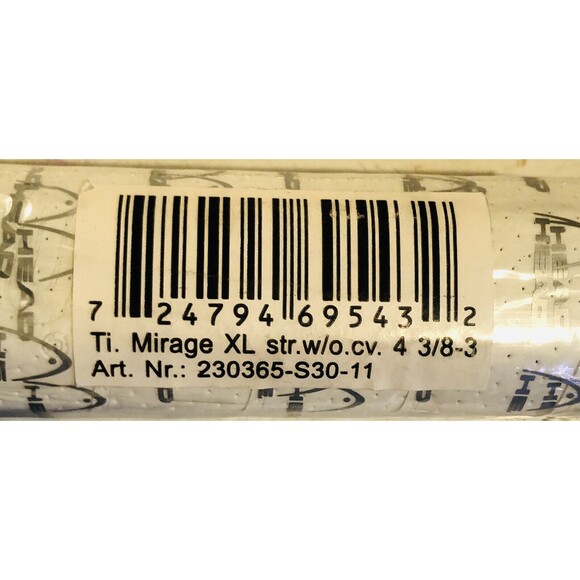 New-Head Ti Mirage XL Tennis Racquet str. w/o.cv/ 4 3/8-3 New w/cover - Picture 6 of 12